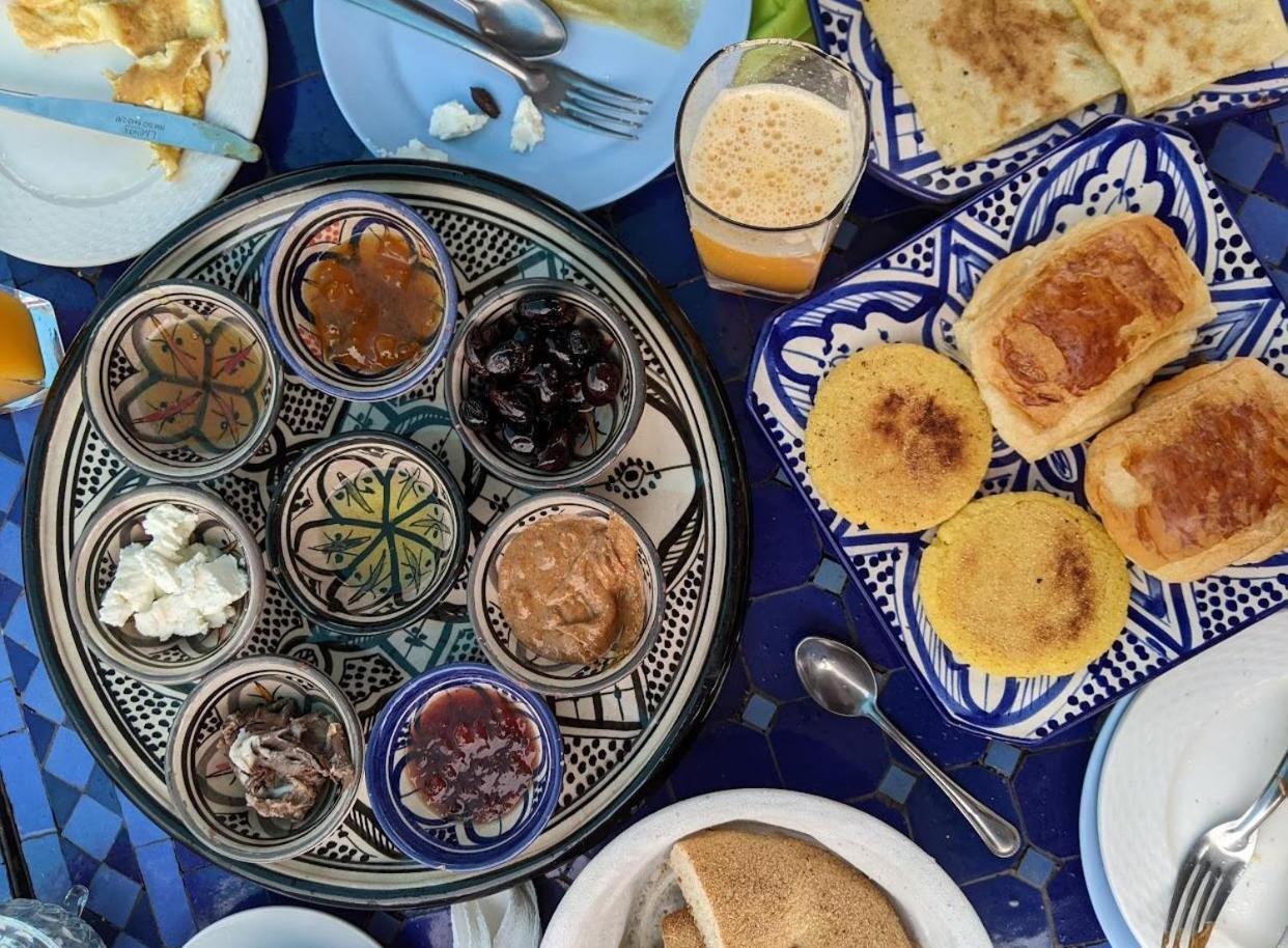 Dar Rafik Panzió Chefchaouen Szoba fotó